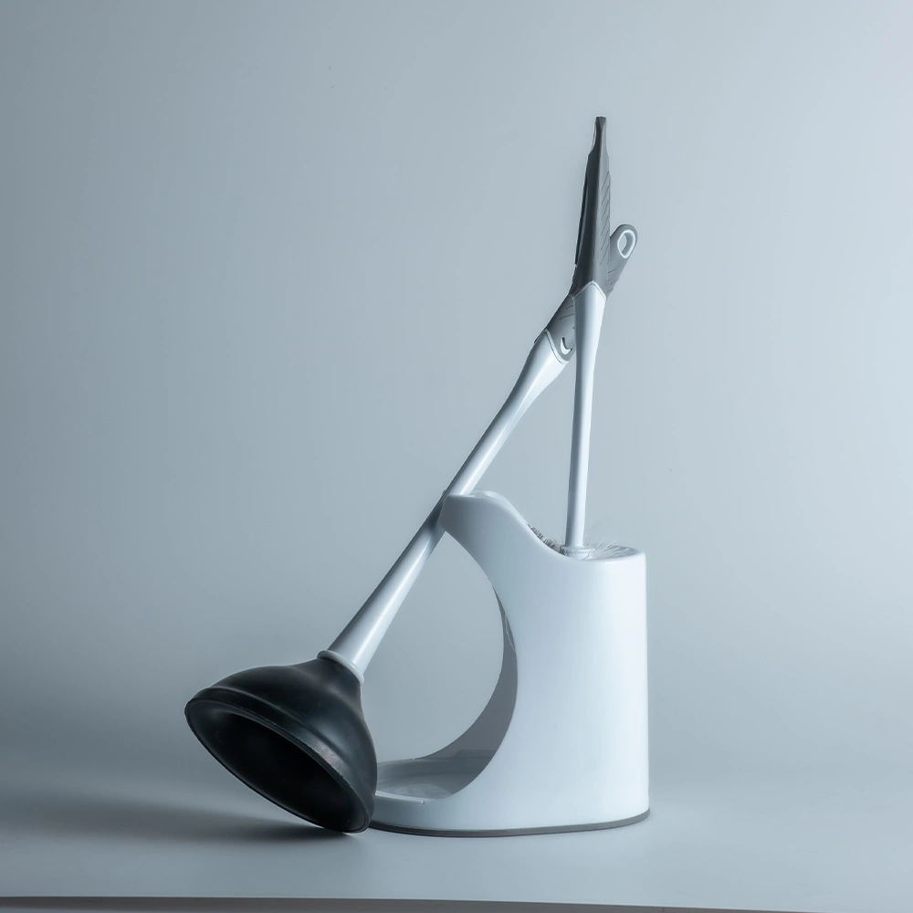 Multifunctional Durable Toilet Brush and Plunger Set